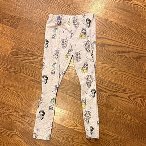 Kids Printed Disney Leggings - Gray